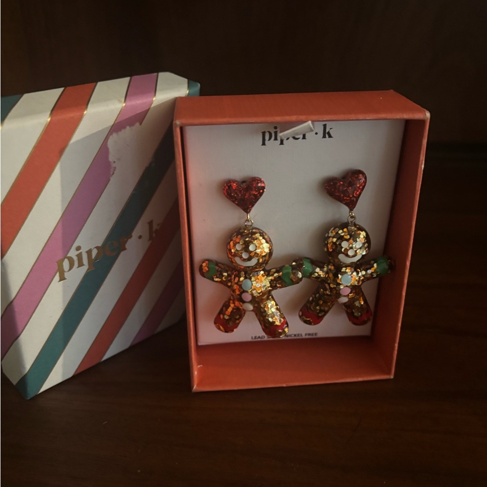 Piper K Multicolor Glitter Earrings